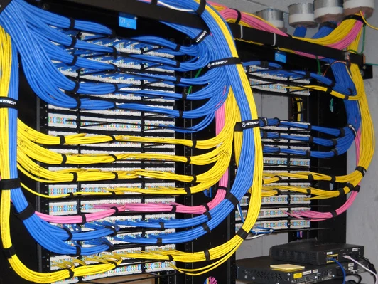 Structured cabling installation